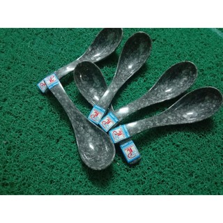 Combo 10 Muỗng vân đá xanh đen Melamine