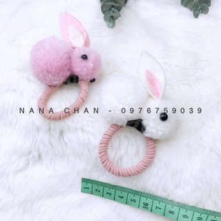 [I009] Dây buộc tóc thỏ bông cho bé