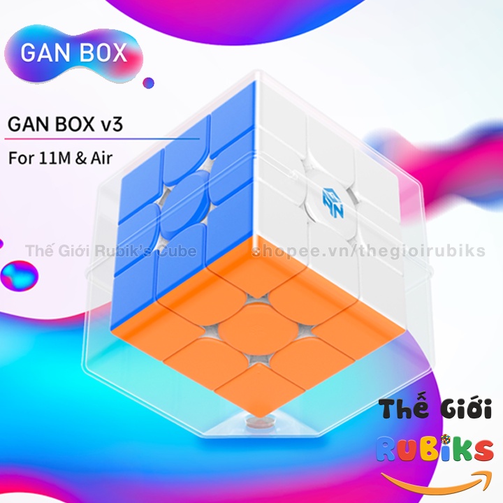 GAN 11 M Nam Châm - Rubik 3x3 GAN 11M Cao Cấp Hãng GAN CUBE.