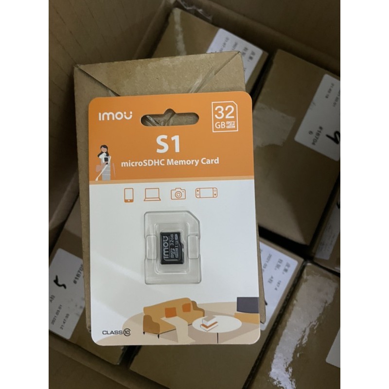 Thẻ nhớ 32GB/64GB CLASS 10 Imou chính hãng bh 24 tháng