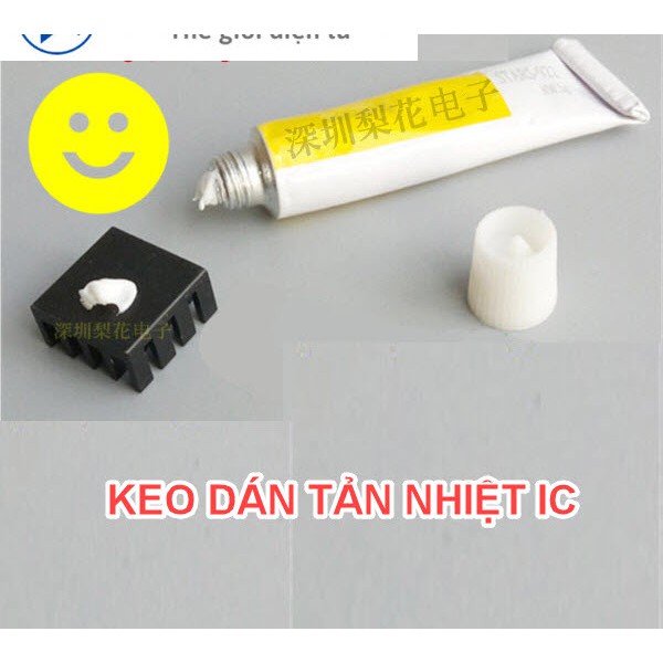 KEO DẪN NHIỆT SILICONE KEO DÁN TẢN NHIỆT HỘP 5GR