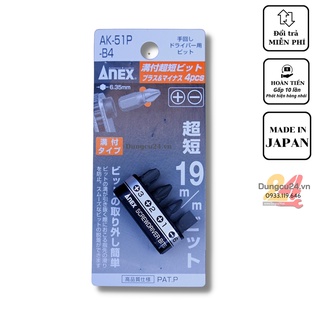 Vỉ mũi vít anex ak-51p-b4 nhật bản