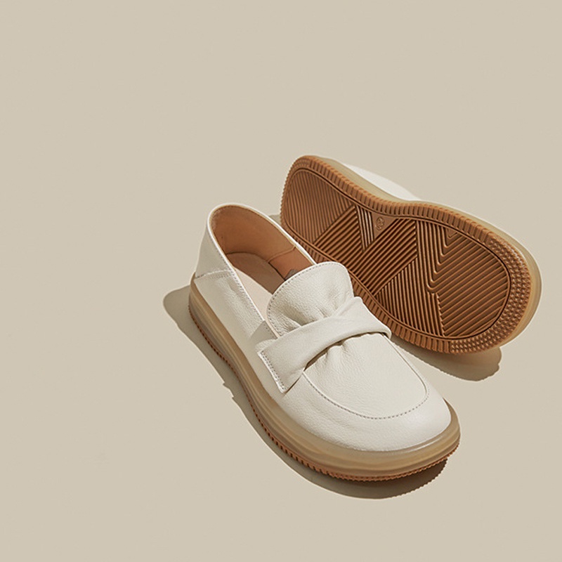 Giày lười IELGY đế bằng dễ phối đồ thời trang cho nữ