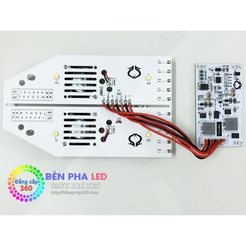 Nâng cấp pha led 2 tầng Click125/Vario - OlightVN