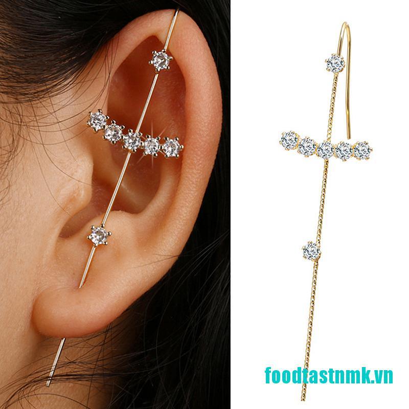 Khuyên Vành Tai Đính Pha Lê Phong Cách Bohemian Thời Trang Cho Nữ | BigBuy360 - bigbuy360.vn