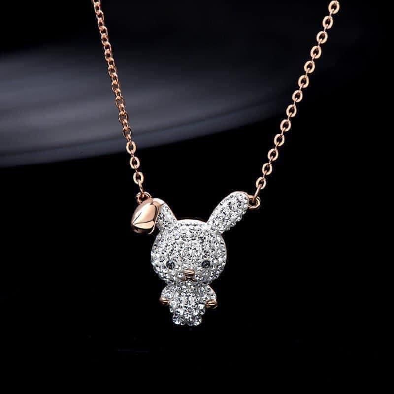 Dây chuyền Swa♥️vòng cổ Chú thỏ bé nhỏ Swa♥️Swarovski