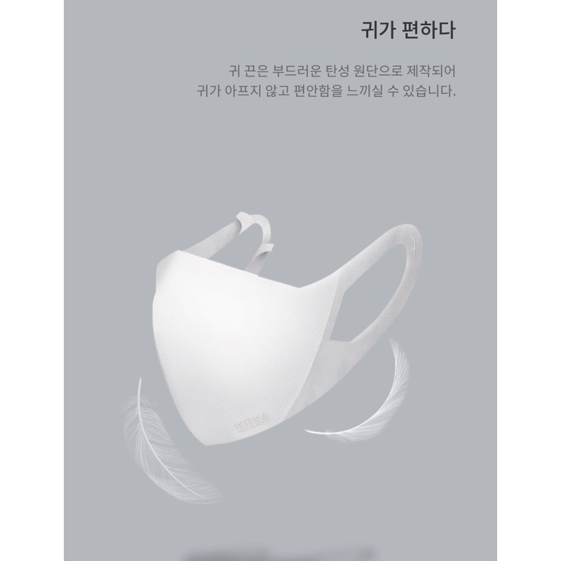 (Hàng Mới Về) Khẩu Trang Miima Kf94 Lọc Màu Trắng Kiểu Hàn Quốc