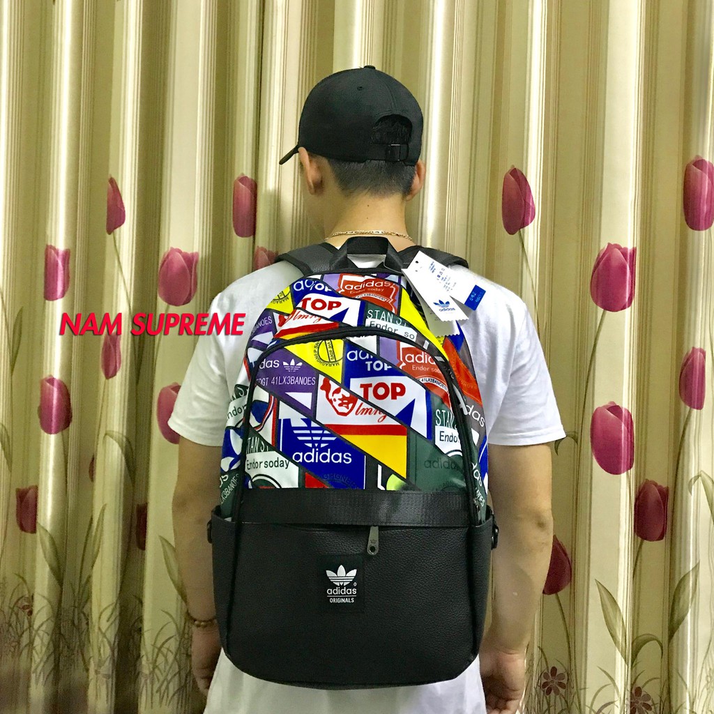 ⚡️ (Ảnh Thật + FREESHIP)  BALÔ Thời Trang Unisex Nam Nữ Originals Tongue Lab Backpack | Hàng cao cấp