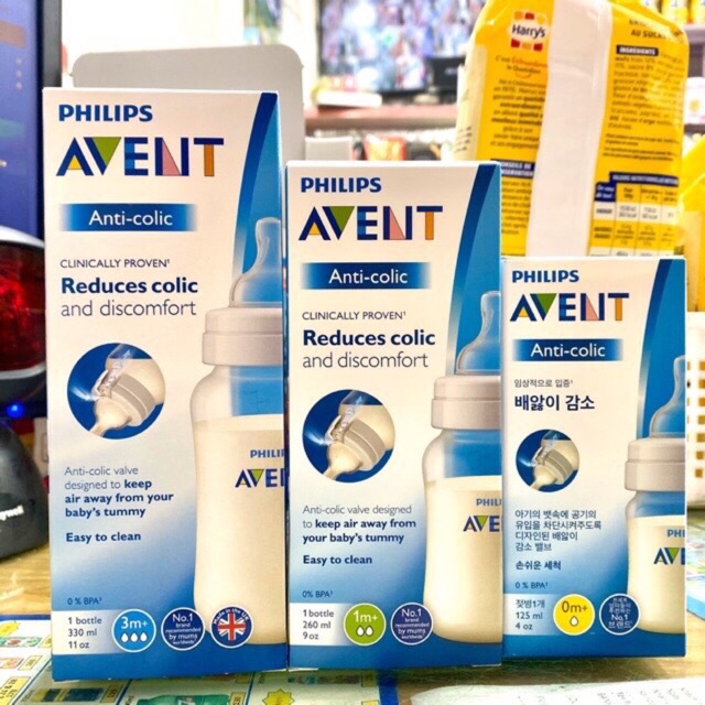 Bình sữa Philips Avent bằng nhựa không có BPA 260ml