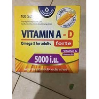 Vitamin A-D Forte - Hộp 100 Viên
