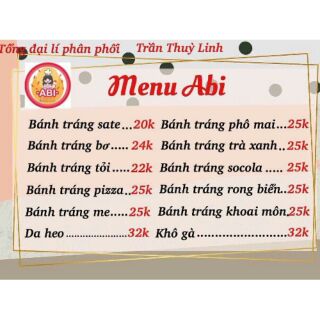 BÁNH TRÁNG ABI ĐỦ LOẠI - MUA 3B TẶNG 1 QUÀ,  5B TẶNG 2 QUÀ 🎁