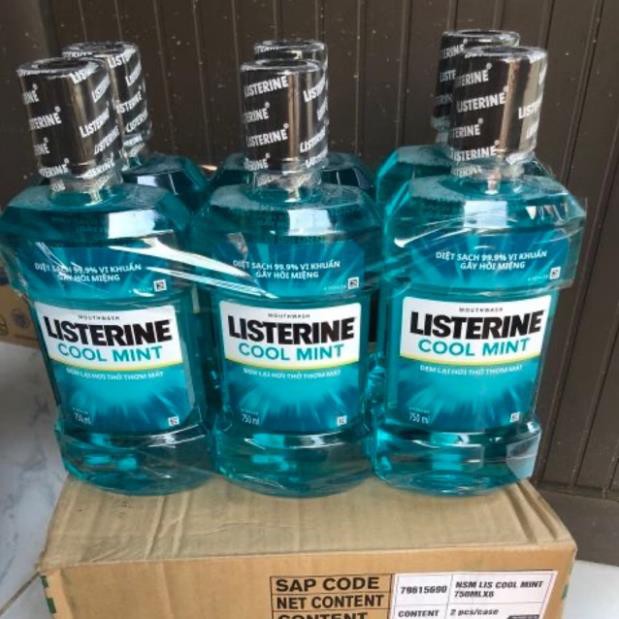 Nước xúc miệng Listerine 250ml