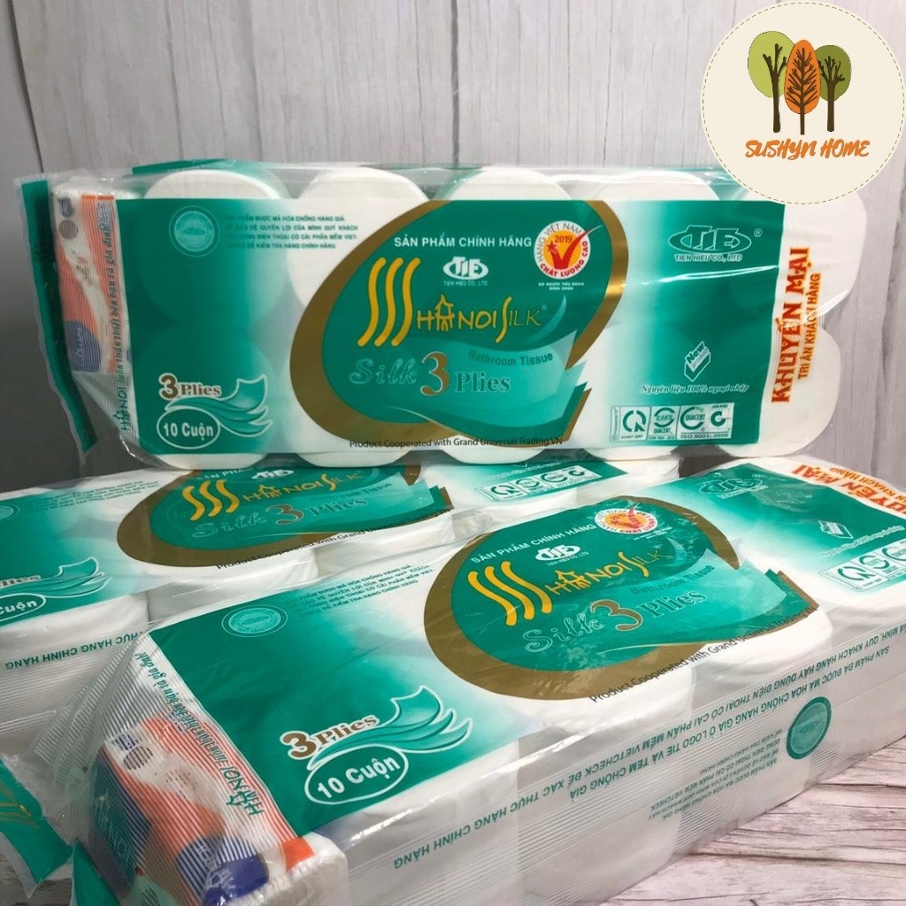 Giấy Vệ Sinh Hà NộiChính Hãng Công Ty Tiến HiếuGiấy Dai, Mềm, Mịn