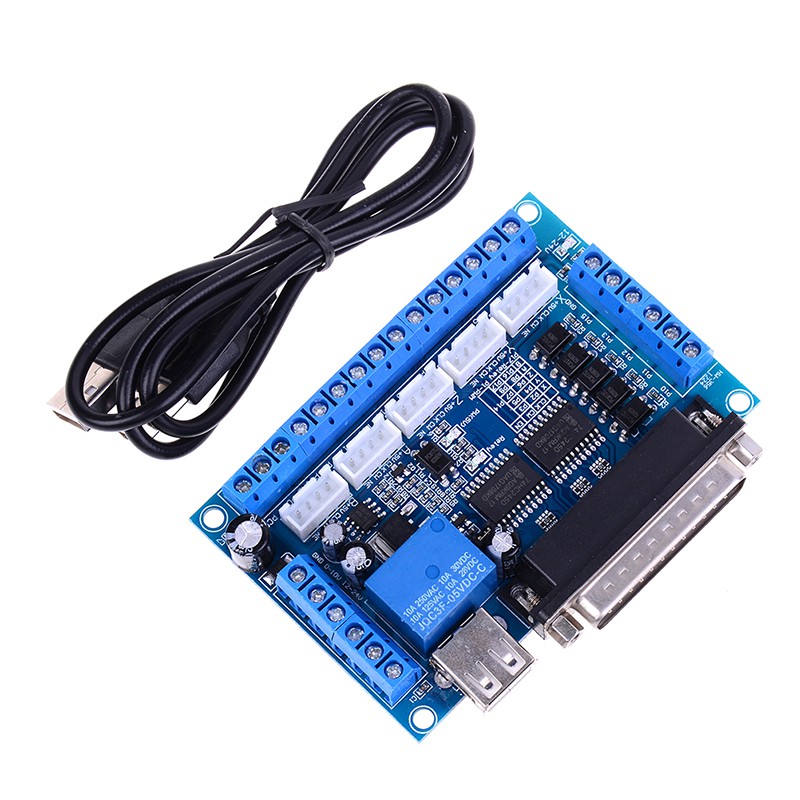 {factoryoutlet} MACH3 CNC 5 axis interface breakout board for stepper motor driver CNC mill adover
