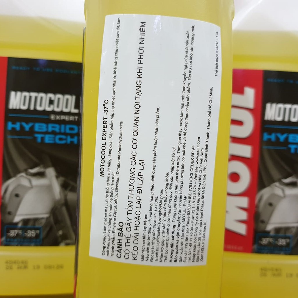 Nước Làm Mát Motul Motocool Expert 1L (Pha Sẵn)