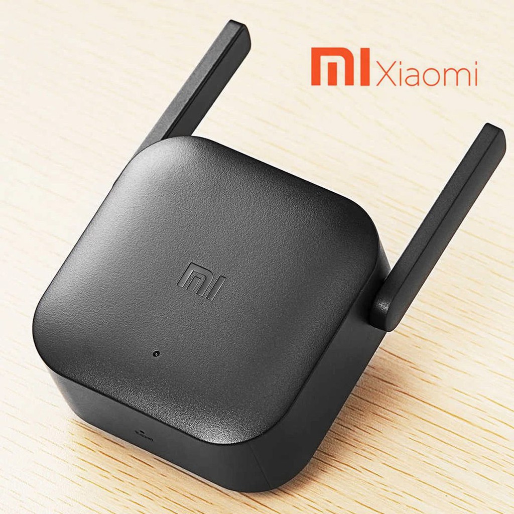 Kích sóng Wifi Xiaomi 2 râu siêu khoẻ Repeater Pro băng tải 300 Mbps