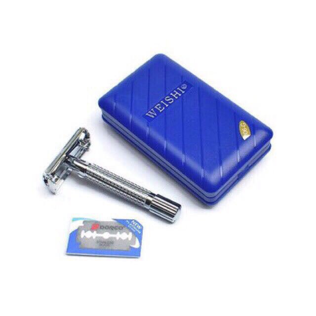 Cạo râu Inox cổ điển chất lượng cao Mingshi Xịn Phiên Bản Nâng Cấp Của Weishi