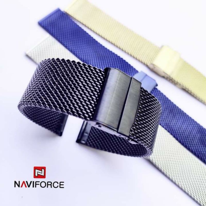 Dây Đồng Hồ Milanese Shark Mesh Naviforce Nf 3006 20mm