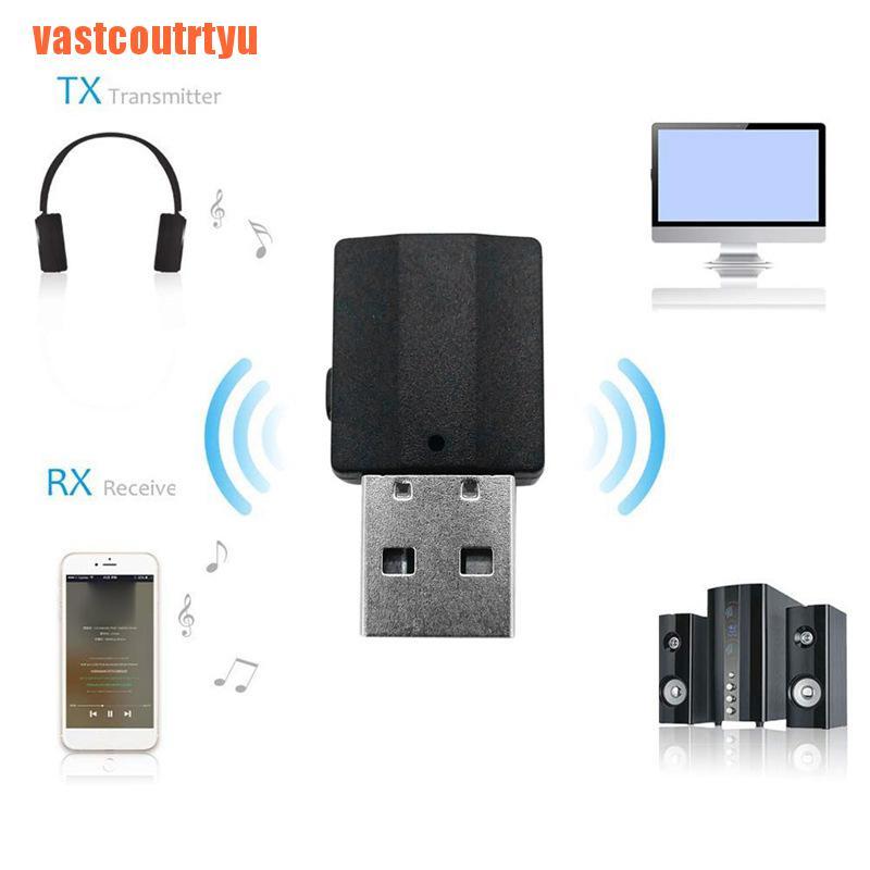 Usb Bluetooth 5.0 Truyền Nhận Tín Hiệu 2 Trong 1 Với Giắc Cắm 3.5mm | BigBuy360 - bigbuy360.vn