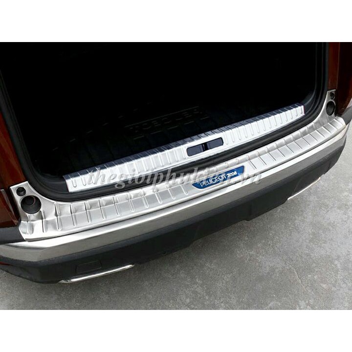 Ốp chống trầy cốp Peugeot 3008 –  INOX( hàng cao cấp)