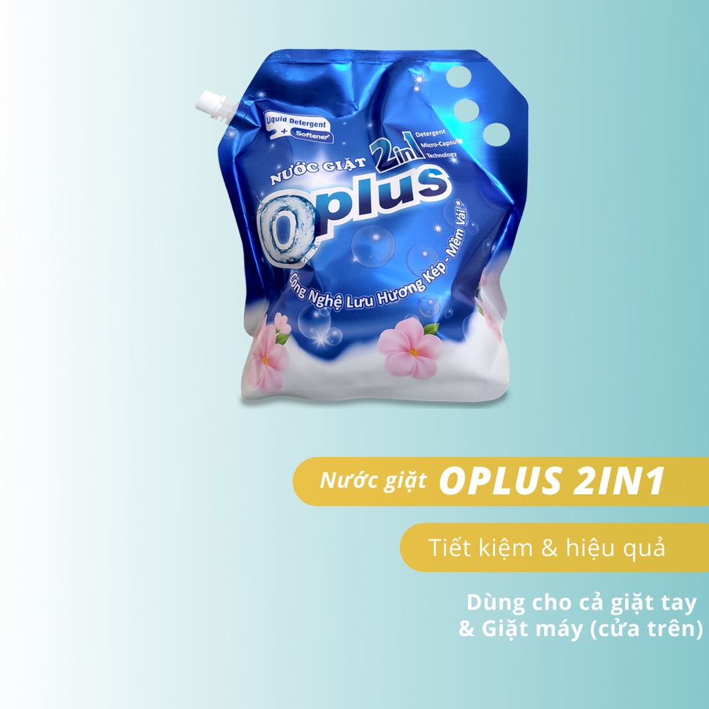 Nước giặt Oplus 2in1 - Túi 2.4kg