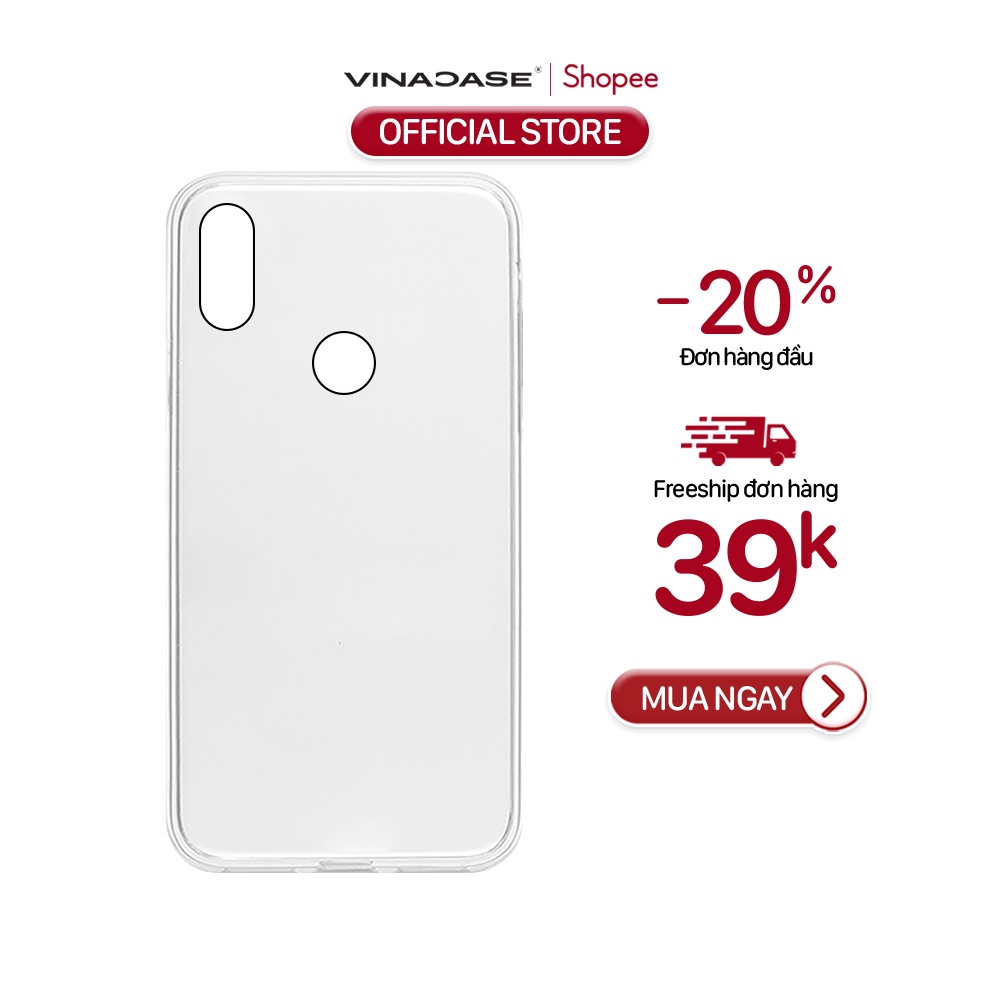 Ốp lưng Vina Case Vsmart Joy 1/Joy 4/Active 1+/Bee/Live 4/Star 3/Aris/...Silicone dẻo trong suốt(hàng xịn)