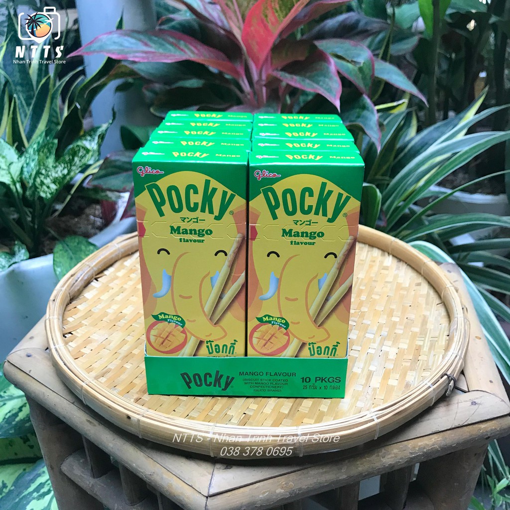 Bánh Pocky Chuối / Xoài / Trà Xanh Thái Lan