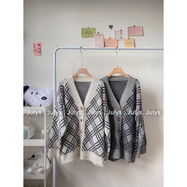 Áo cardigan len chéo (ảnh thật shop chụp kèm video) | BigBuy360 - bigbuy360.vn