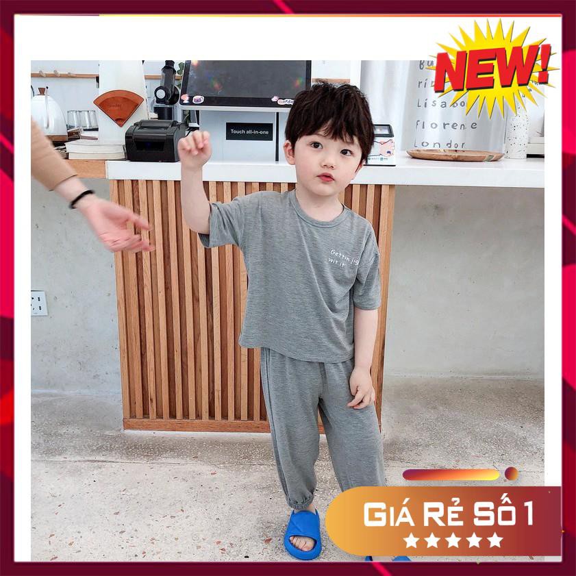 Hàng loại 1 Bộ minky mom tay ngắn quần dài cho bé trai bé gái - bộ ngủ cho bé