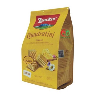BÁNH XỐP LOACKER QUADRATINI CHEESE 110G