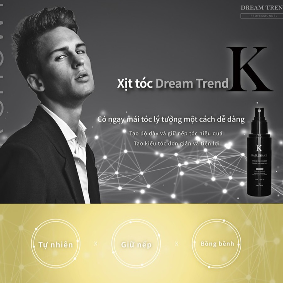 Xịt tóc Dream Trend K