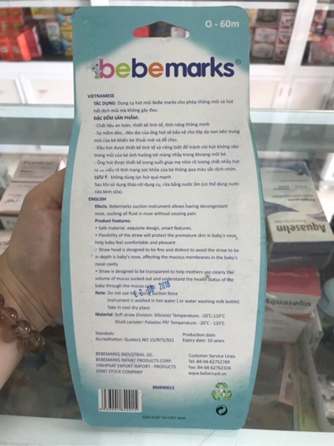 Hút Mũi Dây Mềm  Bebe marks