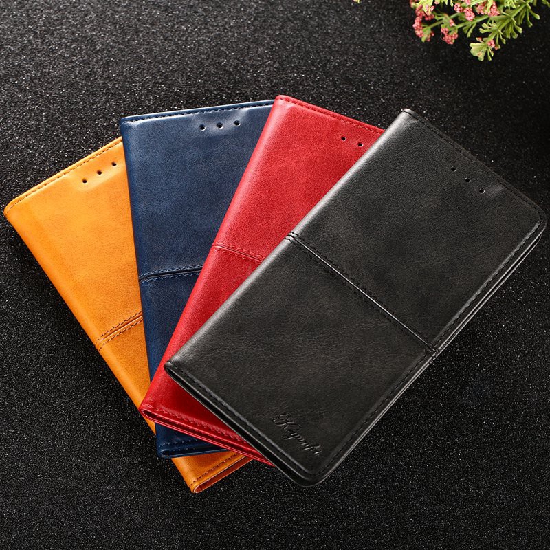 TUKE Phone Cover For ZTE Nubia M2 Lite Z17 Mini Blade V7 Magnetic Adsorption Holster Flip PU Leather