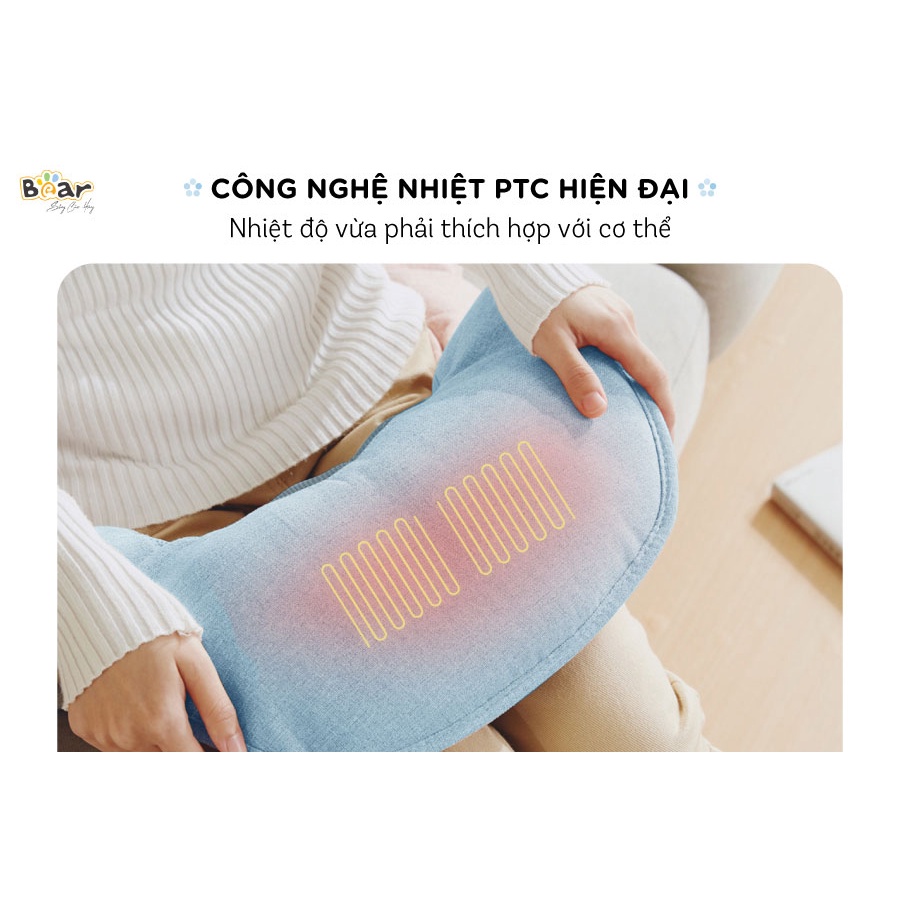 Máy Massage Cổ Vai Gáy, Máy Đấm Lưng BEAR AMQ-A01X1  - Bảo Hành 18 Tháng