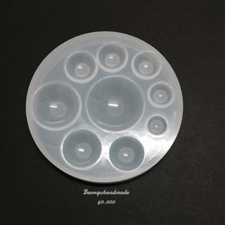 Khuôn silicon nửa cầu (nguyên liệu resin)