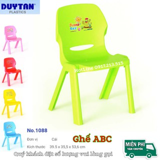 Ghế dựa ABC nhựa DUY TÂN (39.5 x 35.5 x 53.6cm)