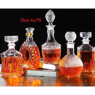Bình đựng rượu thuỷ tinh 750ml , 900ml hàng dày dặn, cao cấp