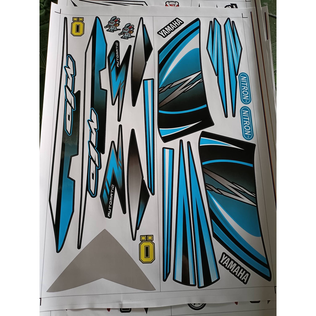 Tem rời mio ultimo xanh đen