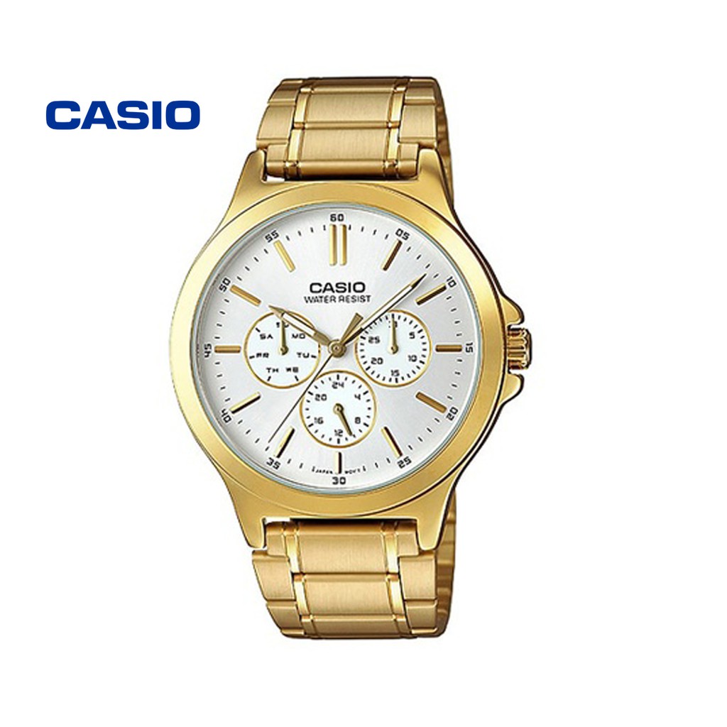 Đồng hồ nam CASIO MTP-V300G-7AUDF  chính hãng - Bảo hành 1 năm, Thay pin miễn phí