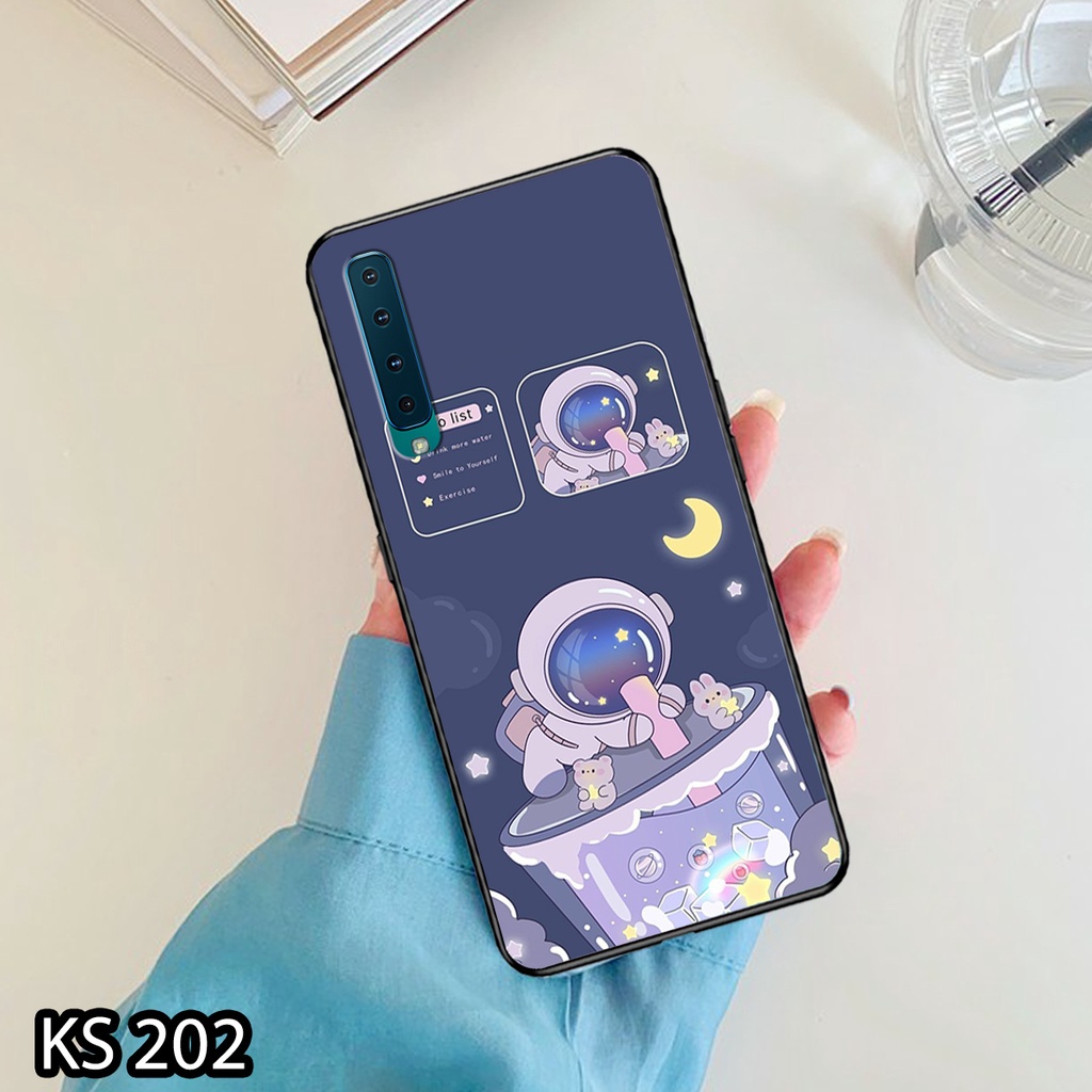 Ốp lưng Samsung A7-2018/A9-2018 in hình Phi Hành Gia_KINGSTORE.HN_Ốp SS A750/A950