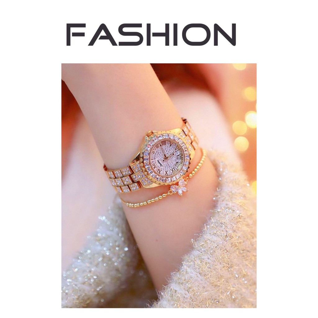 [CỰC ĐẸP] ĐỒNG HỒ NỮ DÂY KIM LOẠI LUOBOS MẶT KIM CƯƠNG ĐÍNH NGỌC PHONG CÁCH HÀN QUỐC | BigBuy360 - bigbuy360.vn