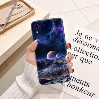 Ốp lưng iPhone X Silicon dẻo hình Dải Ngân Hà