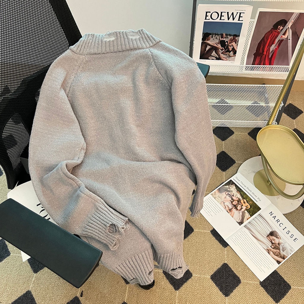 Áo Khoác Len Cardigan Mềm Mại Phong Cách Hàn Quốc Thời Trang Mùa Thu