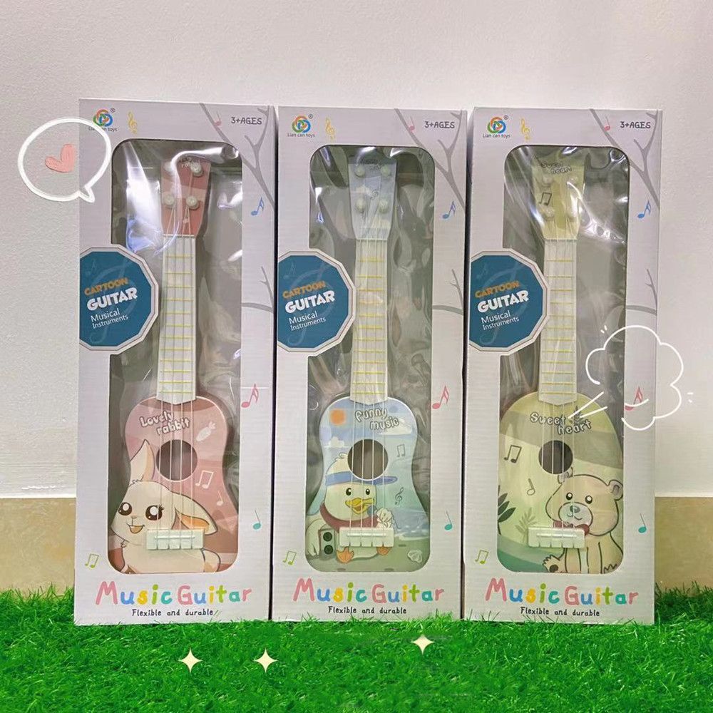 Đàn ghita đồ chơi 36cm họa tiết hoạt hình sáng tạo cho bé