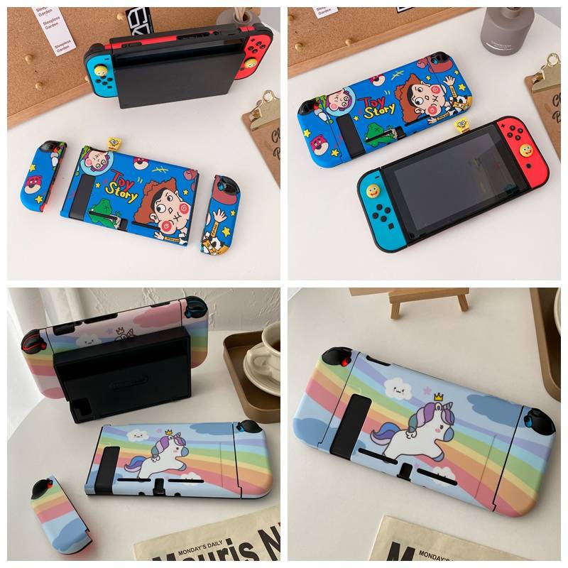 Vỏ Silicone Mềm Bảo Vệ Cho Máy Chơi Game Nintendo Switch 2021