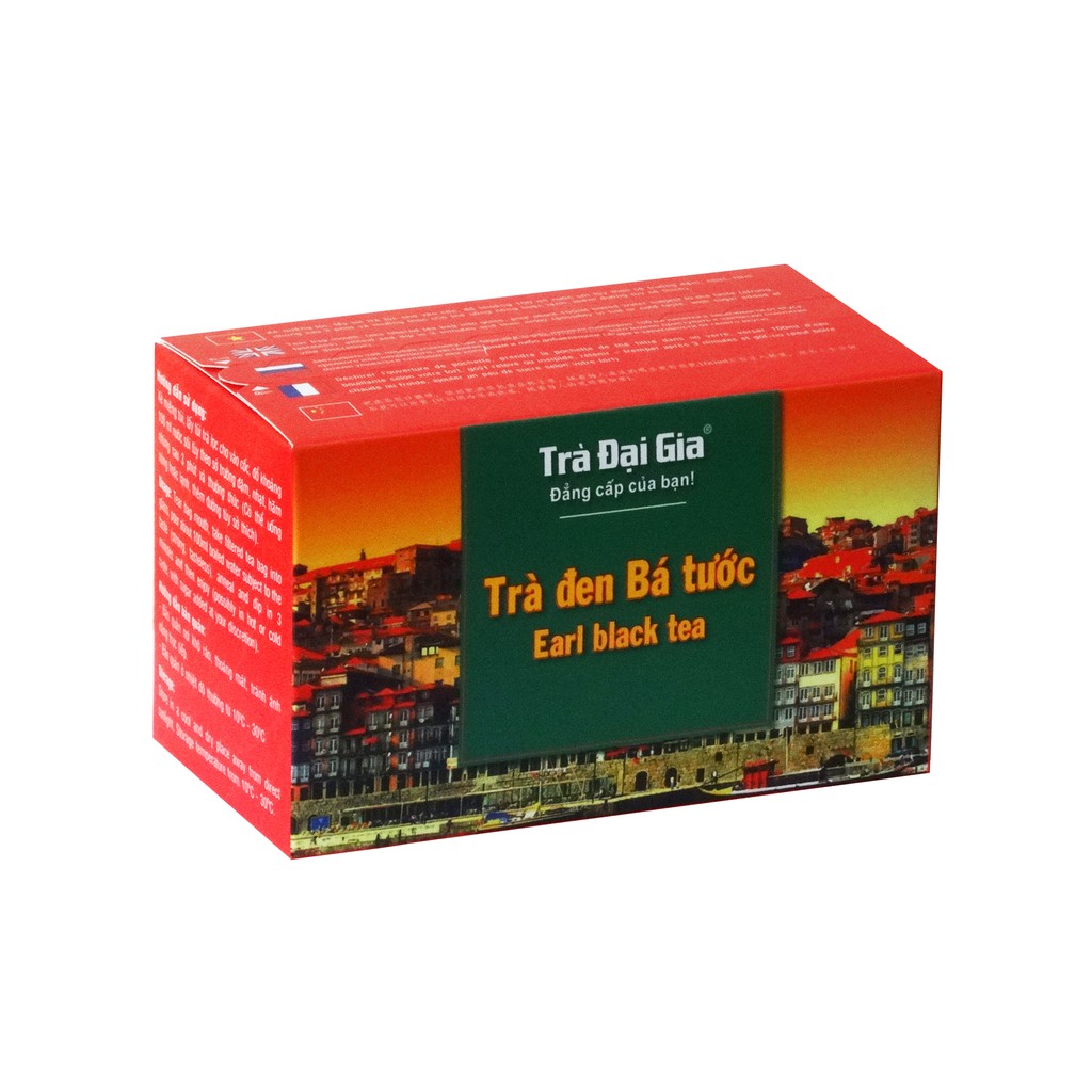 Trà Đen Bá Tước Đại Gia (hộp 20 túi lọc)