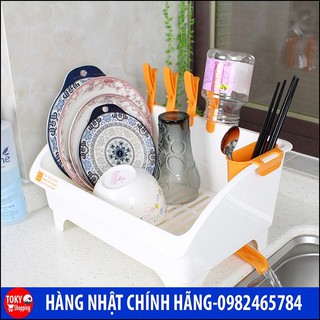 Giá úp bát đĩa thoát nước mọi hướng inomata Hàng Nhập Khẩu Từ Nhật