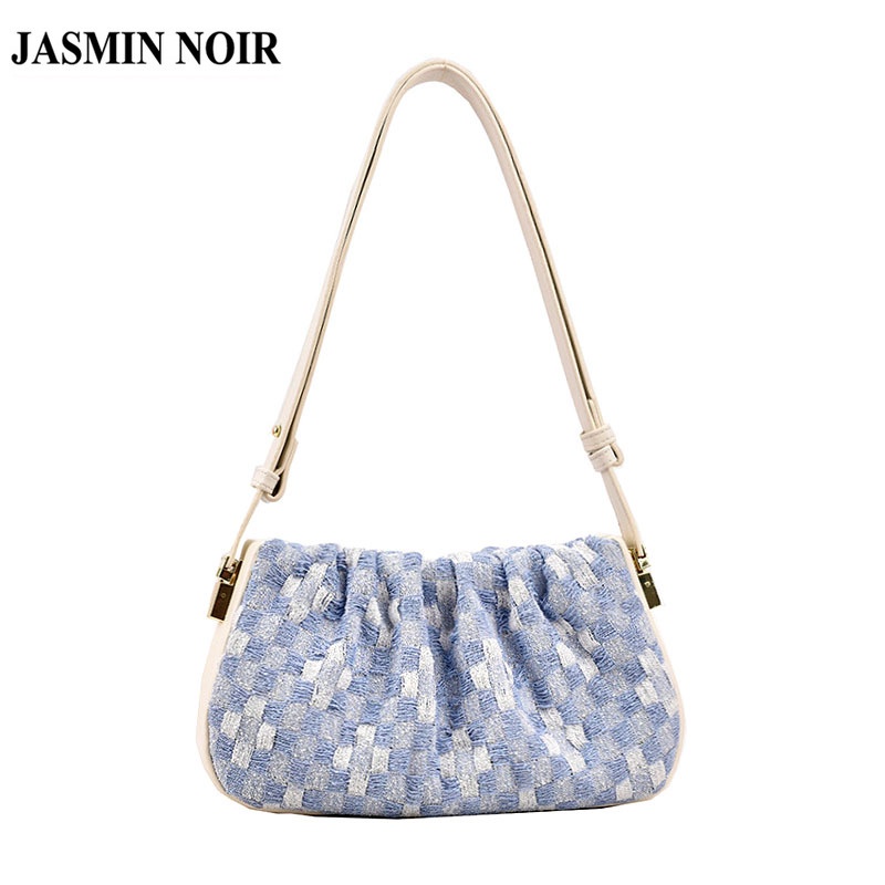 Túi Đeo JASMIN NOIR Chéo Hình Đám Mây Thiết Kế Đơn Giản Thời Trang Cho Nữ