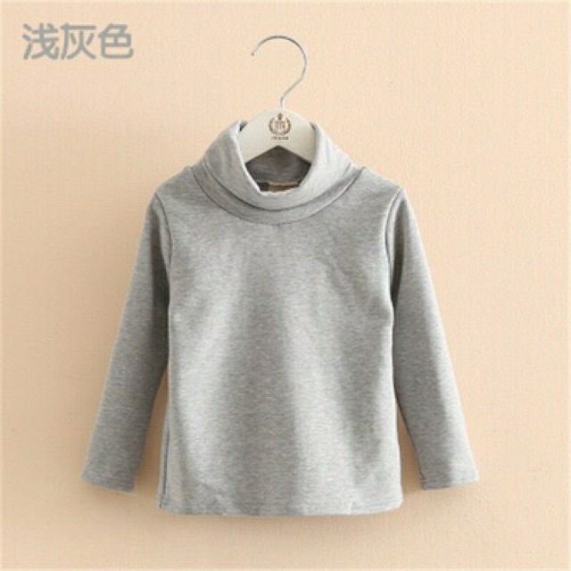 ÁO COTTON LEN CAO CỔ 10 PHÂN (8-22kg) CHO BÉ TRAI BÉ GÁI | BigBuy360 - bigbuy360.vn