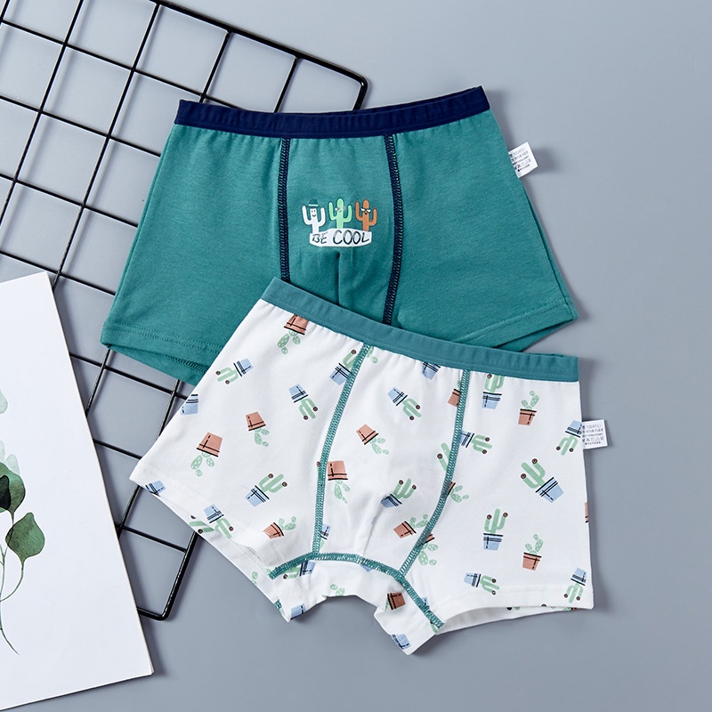 SET 4 Quần Sịp Boxer Bé Trai Cotton Cao Cấp - Quần Lót Boxer Bé trai ( Có Size Đại Cho Trẻ Béo)